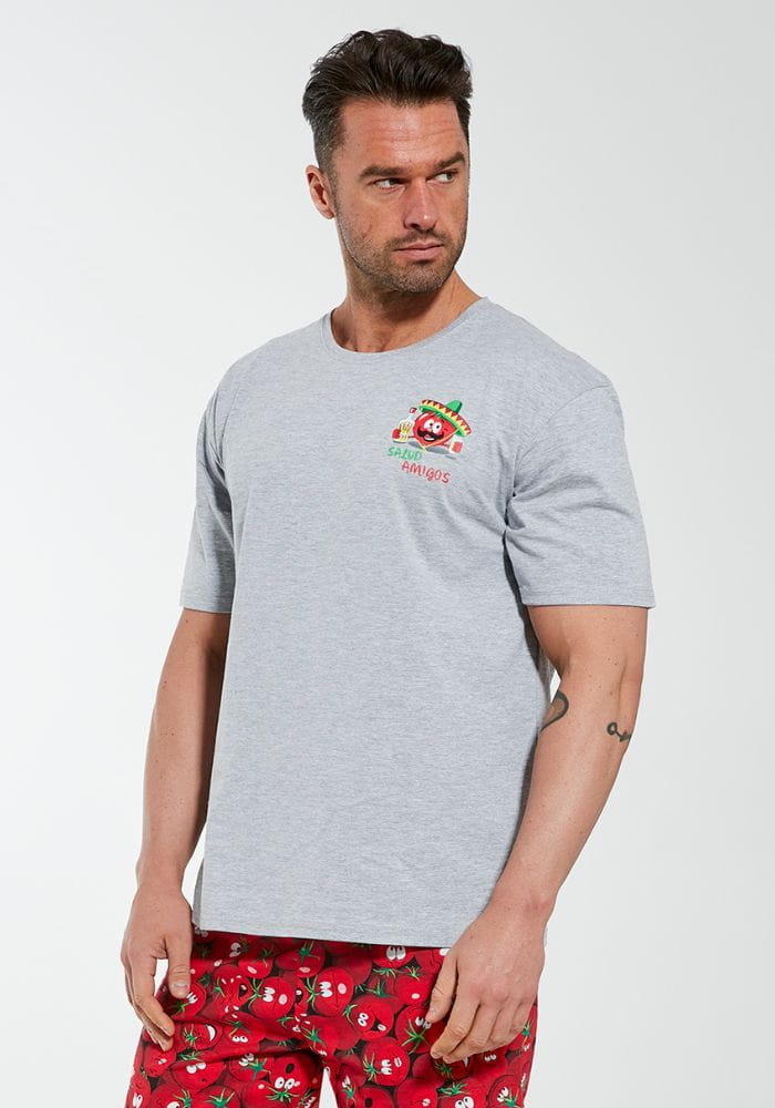 cornette-pizama-meska-857fgu.jpg Cornette piżama męska krótka 326/142 Amigo 2 IpexShop.pl - obrazek 1