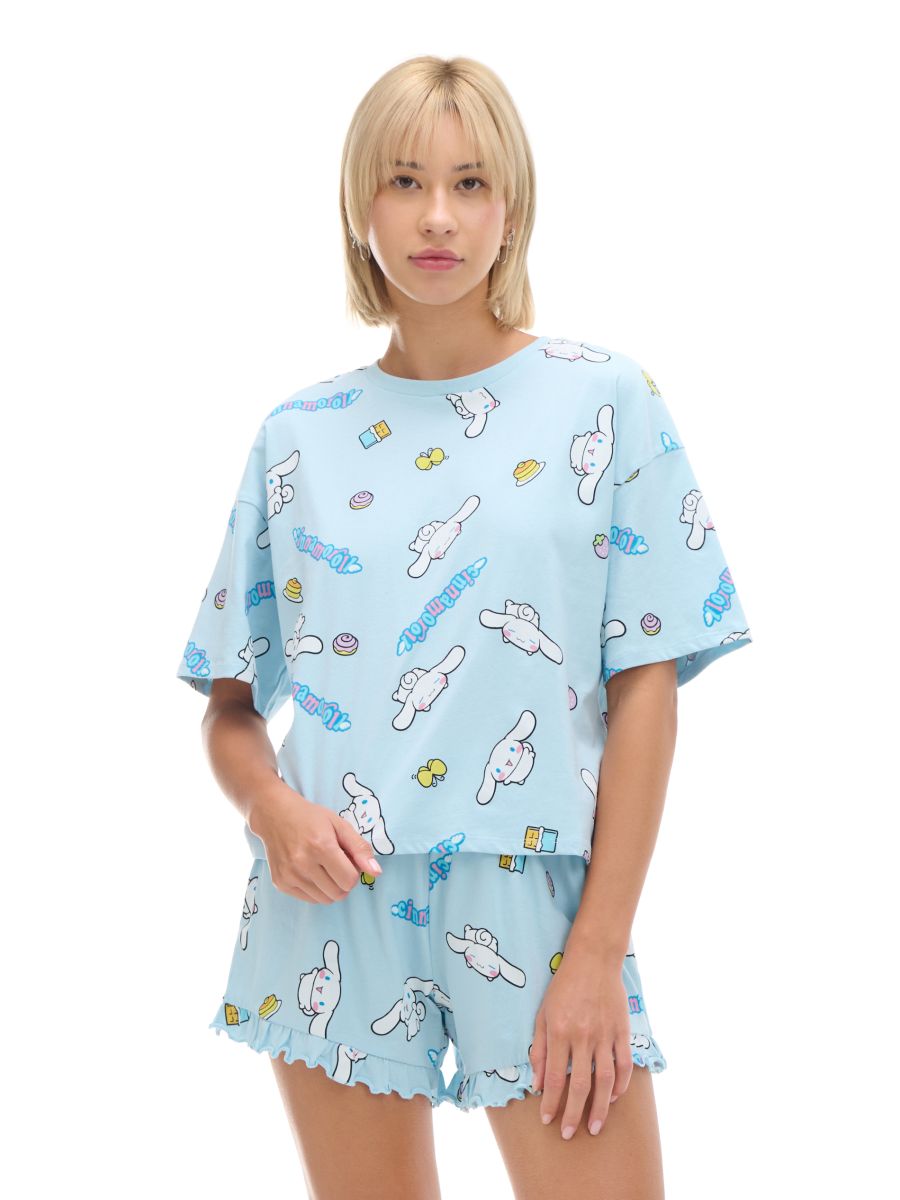 cropp-pizama-219hmo.jpg Dwuczęściowa krótka piżama Cinnamoroll CROPP 256AV 30X - obrazek 1
