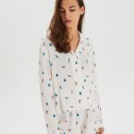 Dwuczęściowa piżama CROPP WD799 01X