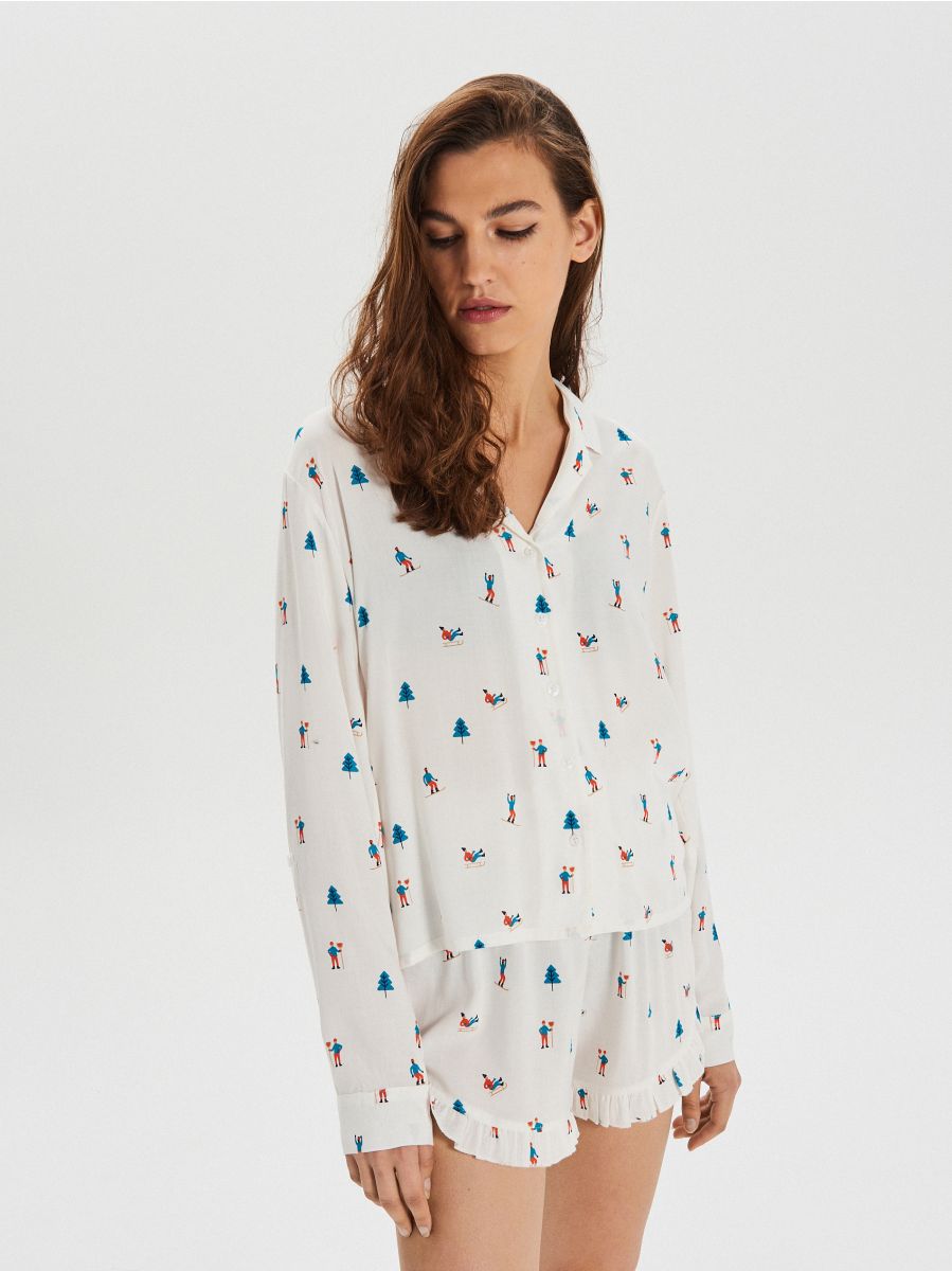 cropp-pizama-862opj.jpg Dwuczęściowa piżama CROPP WD799 01X - obrazek 1