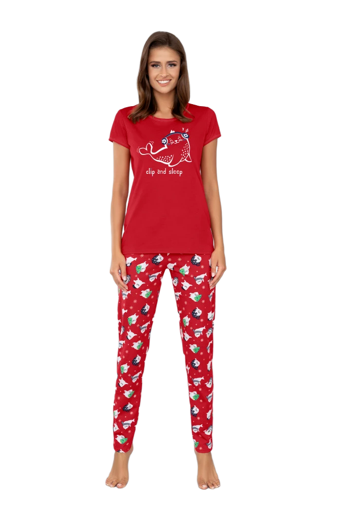 italian-fashion-pizamy-damskie-208twf.png Damska piżama świąteczna z bawełny Kasjana Italian Fashion | Italian Fashion | Sklep Sestimi - obrazek 1
