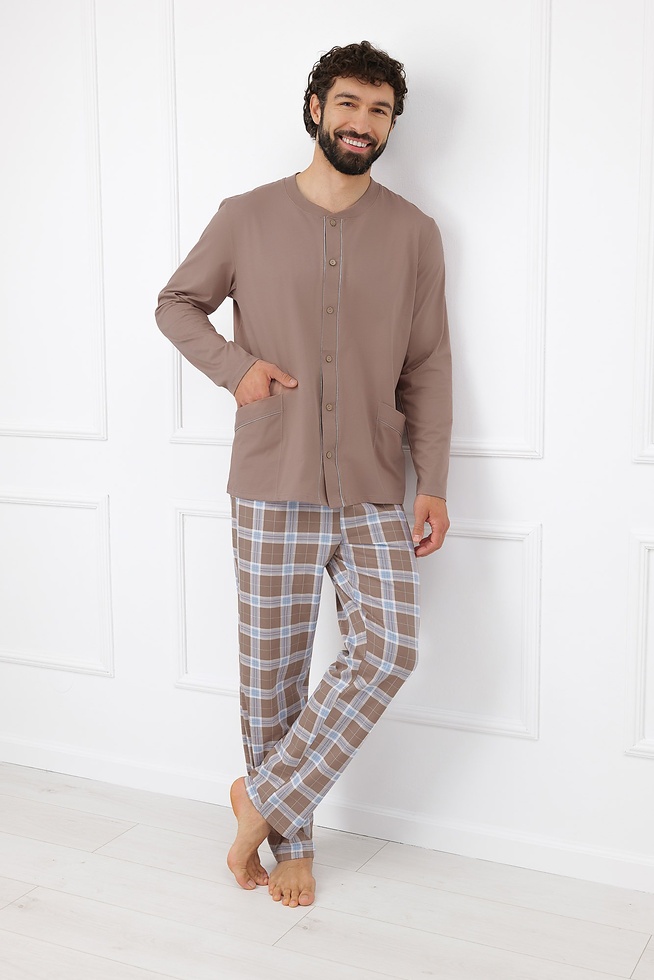 meskie-pizamy-bawelniane-216kdh.jpg Piżamy męskie bawełniane Piżamy męskie Mężczyzna italianfashion.pl - obrazek 1