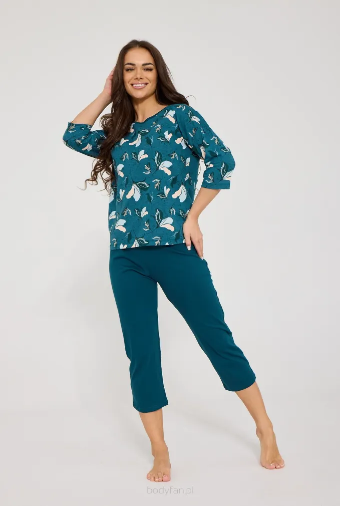 pizama-cornette-661dlv.webp Piżama damska Cornette Plus Size 147/508 Greta 3XL 5XL - obrazek 1