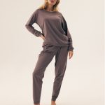 Esotiq Piżama 42406 Szary Regular Fit | Modivo.pl