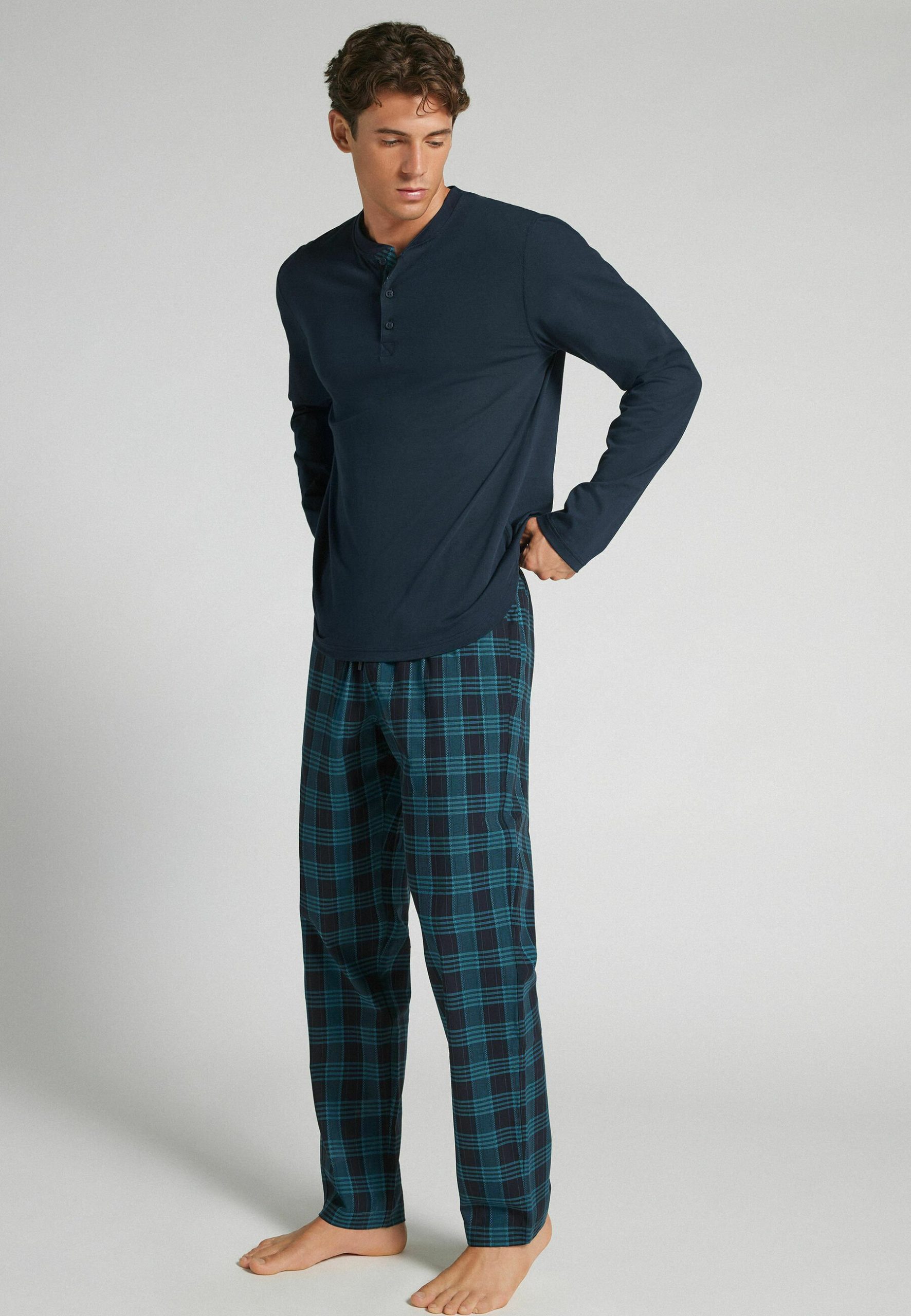 pizama-intimissimi-360ocj.jpg IUMAN Intimissimi SET Piżama/niebieski denim Zalando.pl - obrazek 1