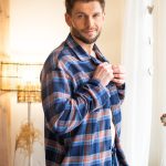 ELEGANCKA FLANELOWA PIŻAMA MĘSKA 4XL Opinie | TrustMate