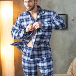 Piżama Key Męska MNS 411 R.3XL 4XL
