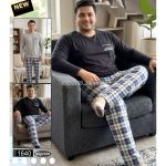 Piżama męska (L 4XL) 1640