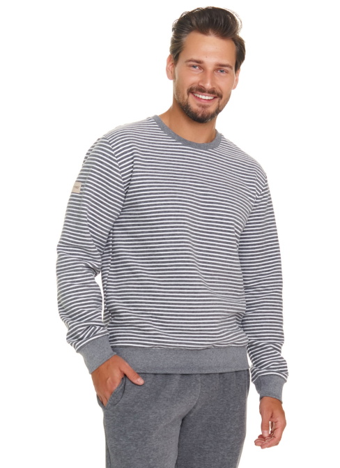 pizama-meska-ciepla-248wpw.jpg Piżama męska Doctor Nap PMB.5248 DARK GREY - obrazek 1