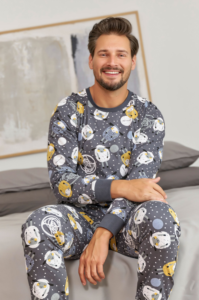 pizama-meska-ciepla-731yhu.jpg 7109 Piżama Męska Doctor Nap sheep - obrazek 1