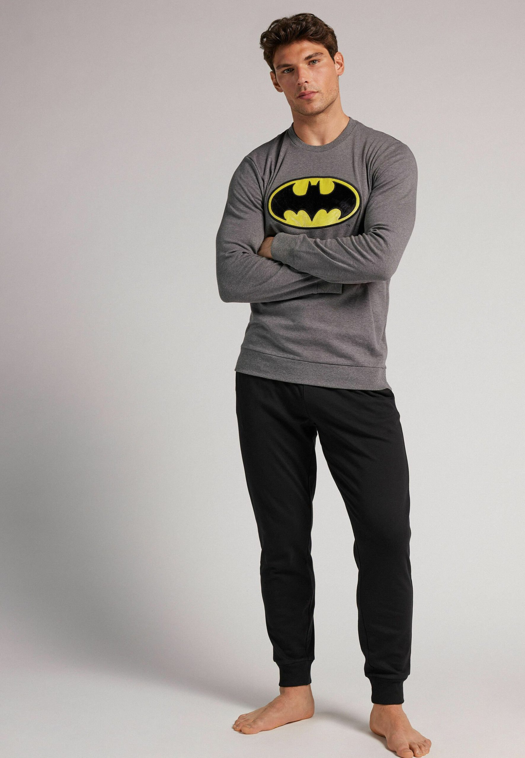 pizama-meska-intimissimi-731wfb.jpg Intimissimi DC COMICS BATMAN SET Piżama/szary melanż Zalando.pl - obrazek 1