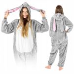 Kigurumi onesie piżama męska ciepła jednoczęściowa kombinezon M