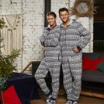 Piżama męska, kombinezon Alaska Italian Fashion granat