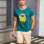 Demegimi Piżama Męska Letnia Bawełna Krótka Piżama Męska Krótkie Rękawy Kobaltowy Niebieski L : Amazon.pl: Moda