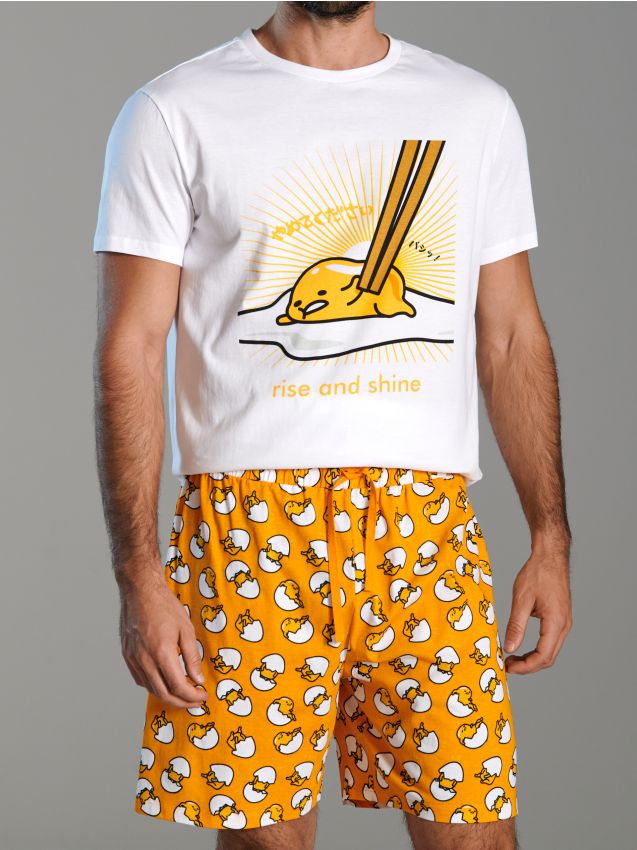 pizama-meska-sinsay-454idy.jpg Piżama Gudetama Kolor biały SINSAY 001AK 00X - obrazek 1