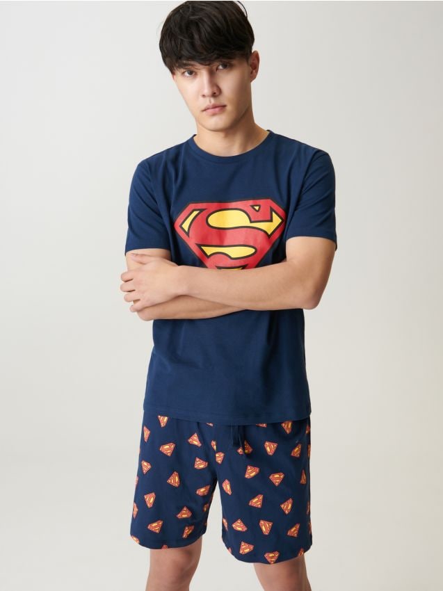 pizama-meska-sinsay-855haj.jpg Piżama Superman Kolor granatowy SINSAY 0685J 59X - obrazek 1
