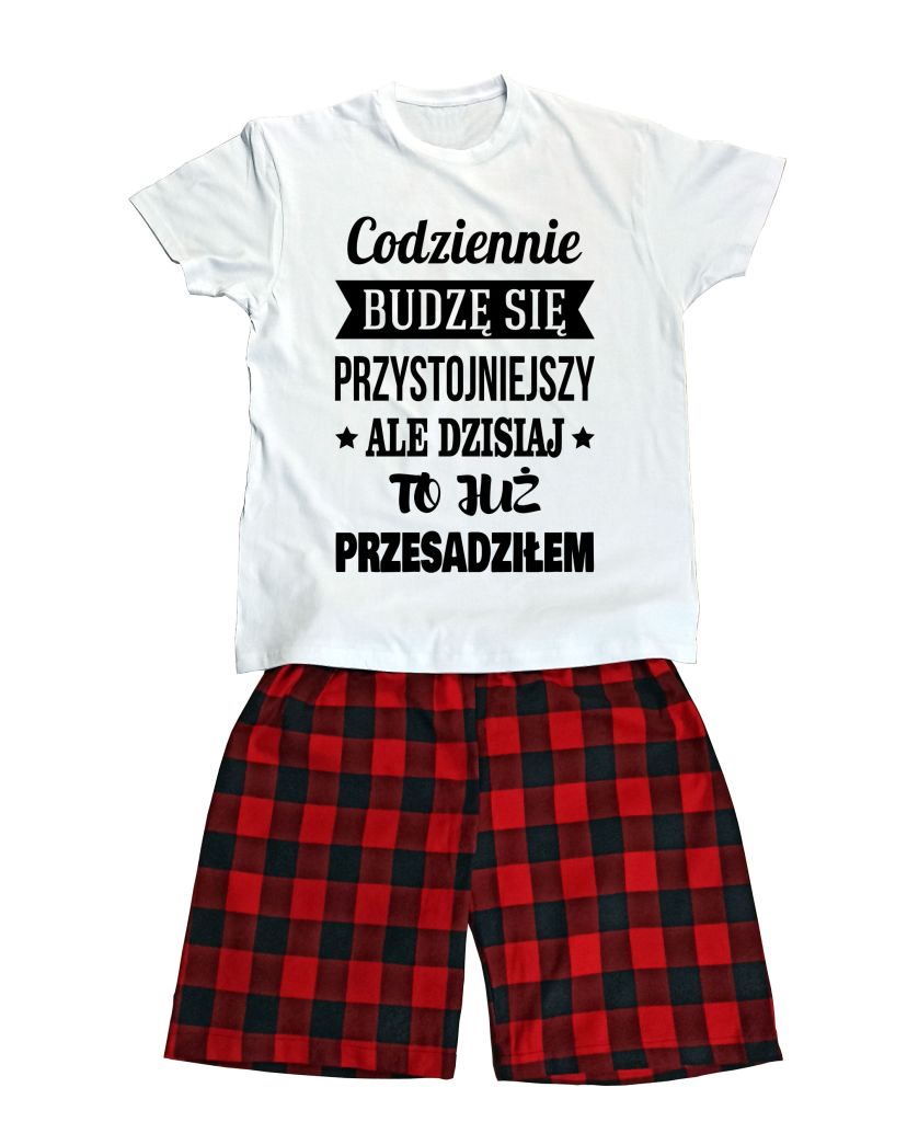 pizama-meska-smieszna-179wxm.jpg Piżama męska Codziennie budzę się przystojniejszy - obrazek 1