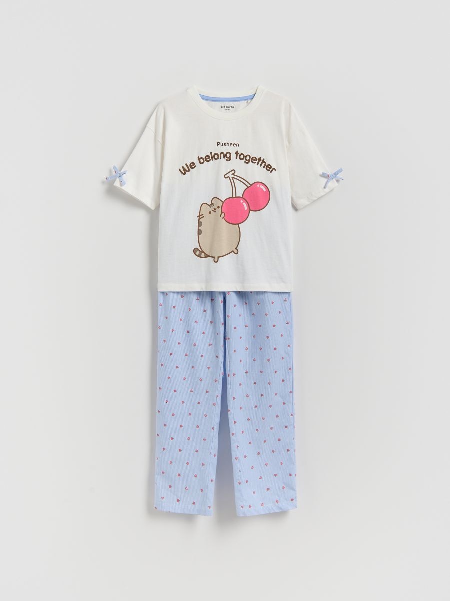 pizama-pusheen-241fdi.jpg Dwuczęściowa piżama Pusheen - obrazek 1