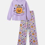 Piżama dziecięca Pusheen Halloween 100% bawełna Tylko w Pepco