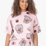Przeglądaj Krótka piżama damska Vanilla Underground Pusheen na licencji z Next Polska