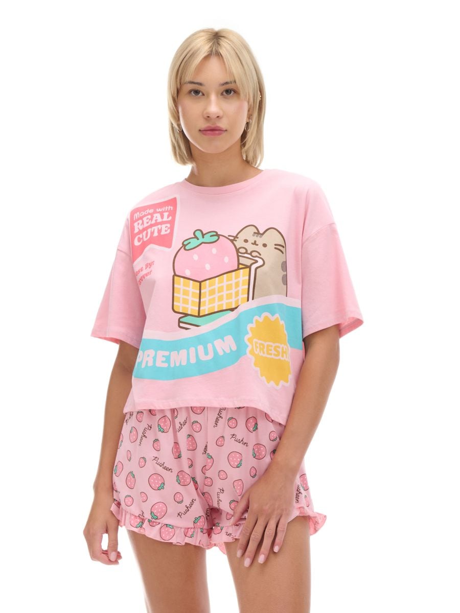 pizama-pusheen-948rgx.jpg Dwuczęściowa piżama Pusheen CROPP 251AV 30X - obrazek 1