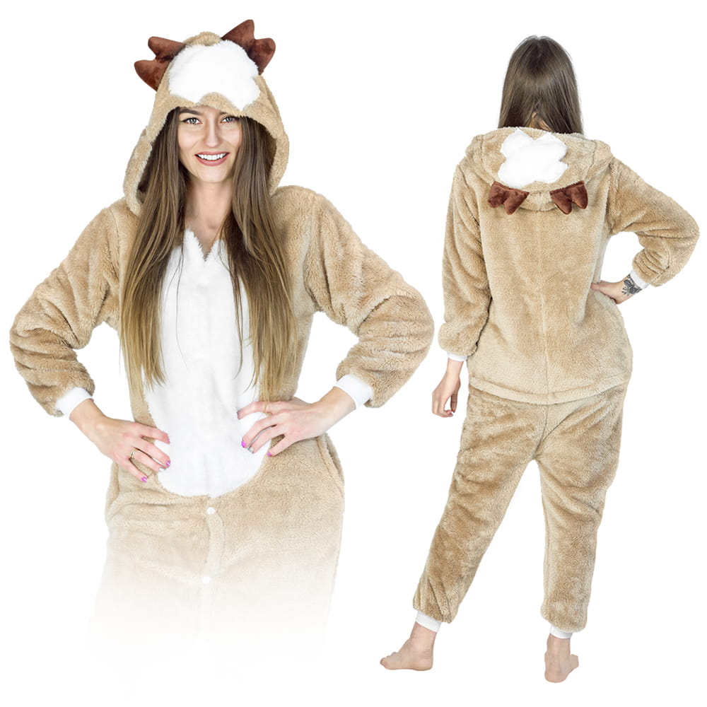 pizamy-jednoczesciowe-998bgi.jpg Renifer / jeleń Kigurumi Onesie dres piżama kombinezon - obrazek 1