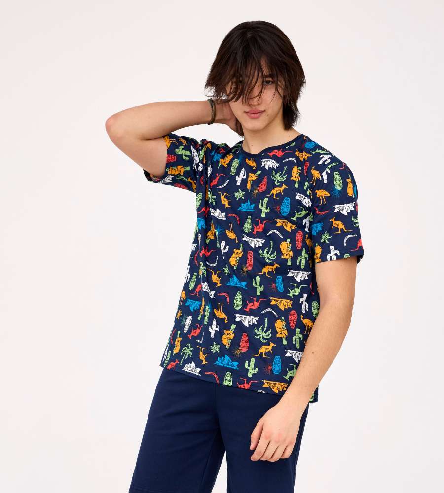 pizamy-mlodziezowe-153qnt.jpg Cornette piżama młodzieżowa chłopięca 265 48 Australia Cornette IpexShop.pl - obrazek 1