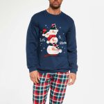 Swiąteczna piżama męska Cornette 115 236 Snowman Cornette IpexShop.pl