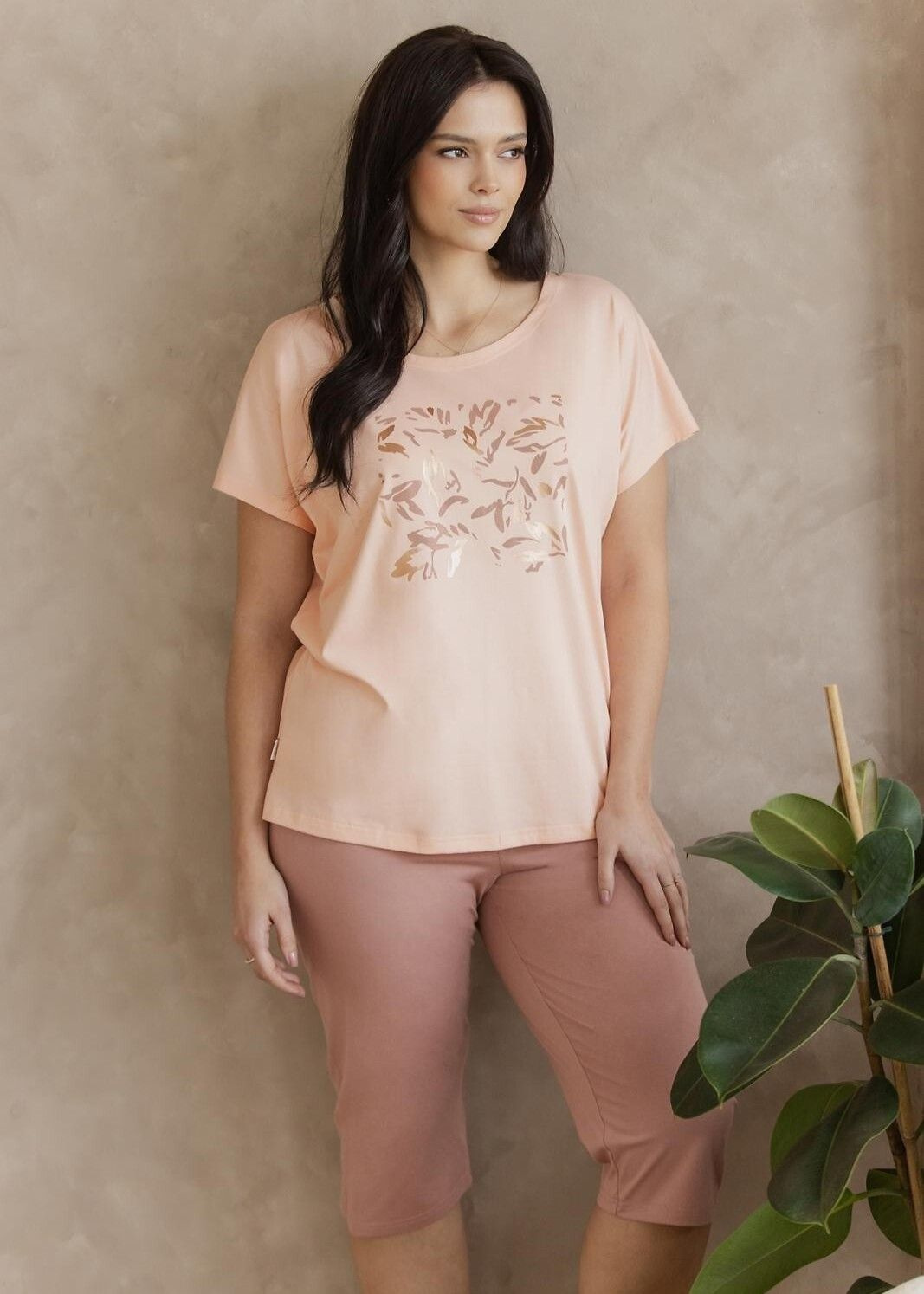 taro-pizamy-224fym.jpg PIŻAMA TARO 3571 VALENTINA SS26 01 PLUS SIZE - obrazek 1